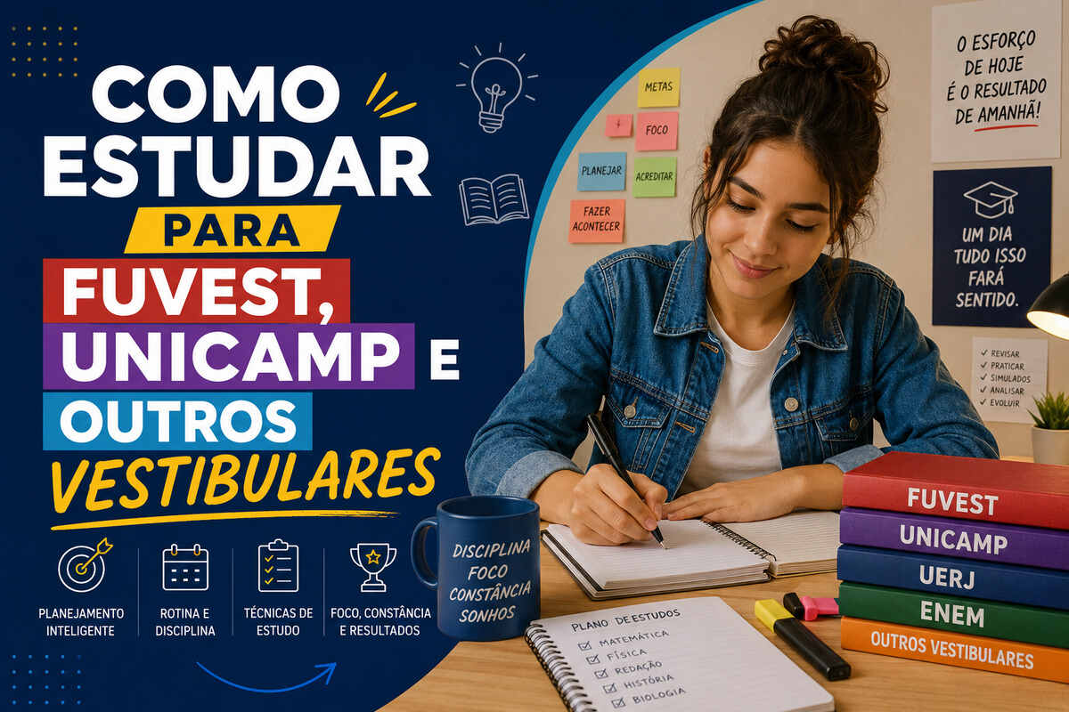 Como estudar para Fuvest, Unicamp e outros vestibulares