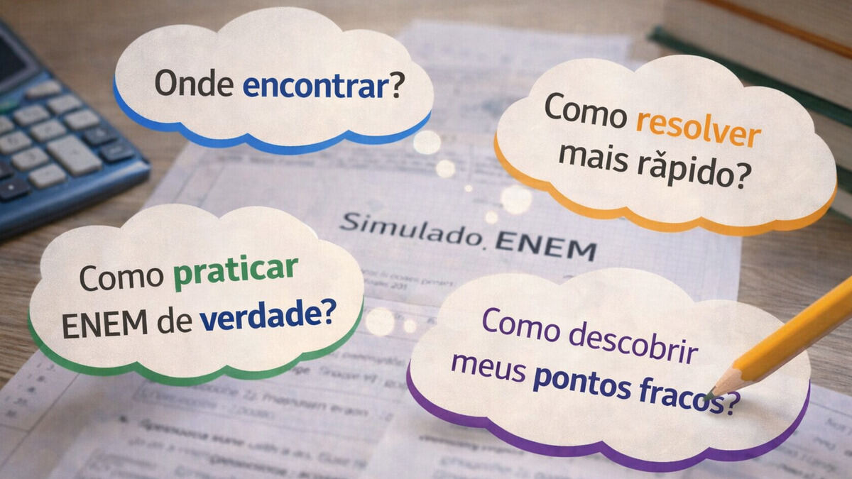 Como usar provas antigas do ENEM