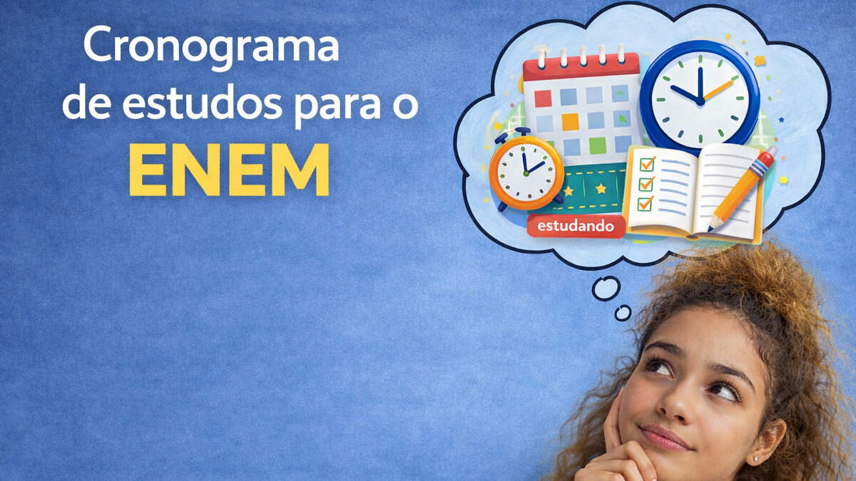 Cronograma de estudos para o ENEM