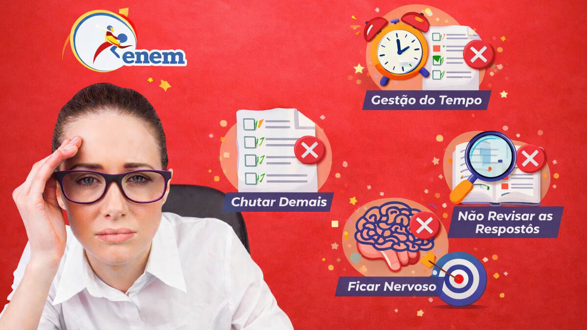 Erros mais comuns no ENEM